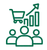 Mais fluxo de clientes e novas oportunidades de vendas