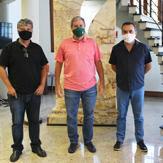 ACISC acompanha início de obras em combate às enchentes