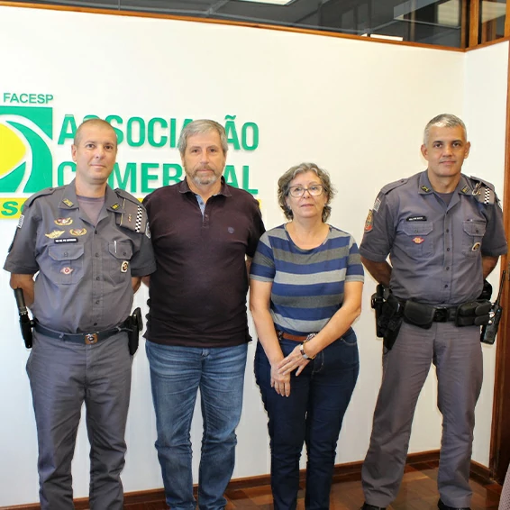 Reunião na ACISC discute questões de Segurança Pública
