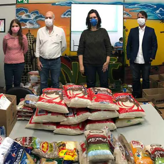 ACISC arrecada e distribui mais de 1 tonelada de alimentos
