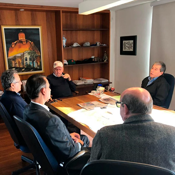Diretoria da ACISC se reúne com prefeito de São Carlos
