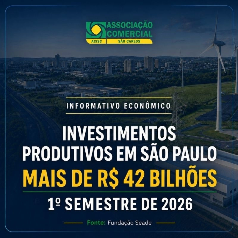 Investimentos anunciados em São Paulo superam R$ 42 bilhões no primeiro semestre de 2026