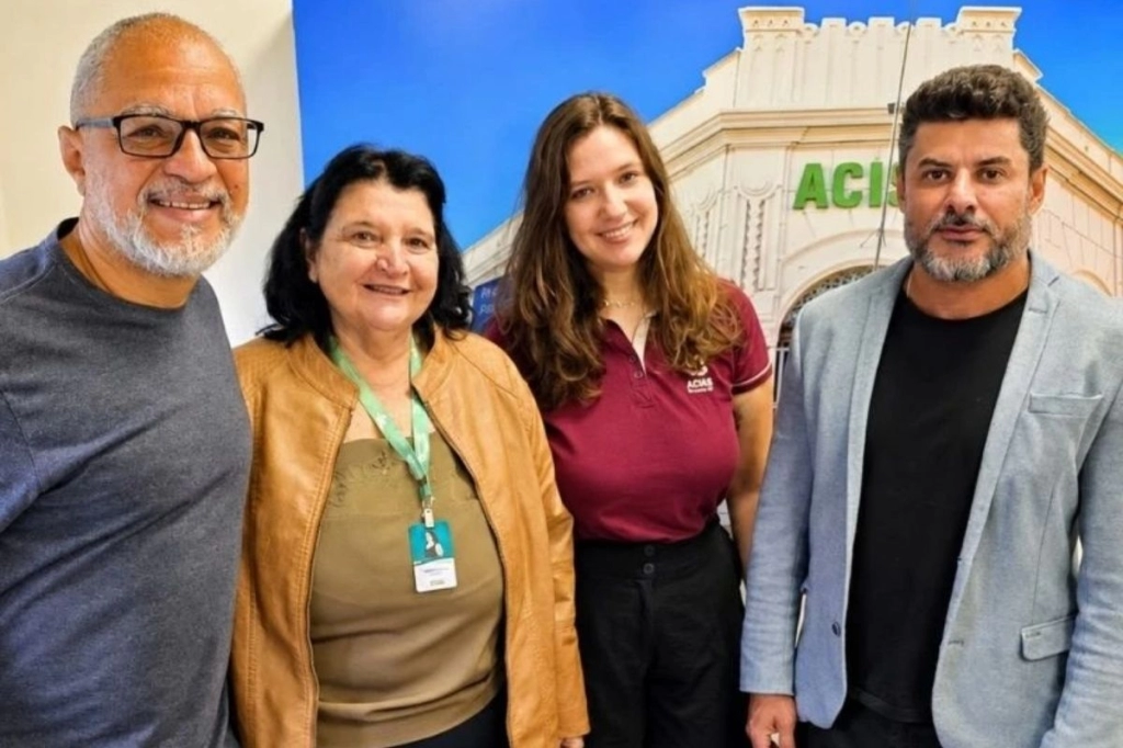 ACISC recebe APAE e Secretaria de Esportes para tratar da 1ª Corrida e Caminhada do Bem em São Carlos