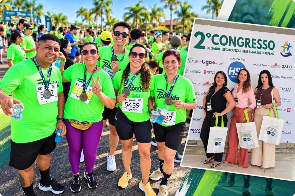 ACISC apoia congresso de saúde no trabalho e Corrida da Unimed no fim de semana em São Carlos