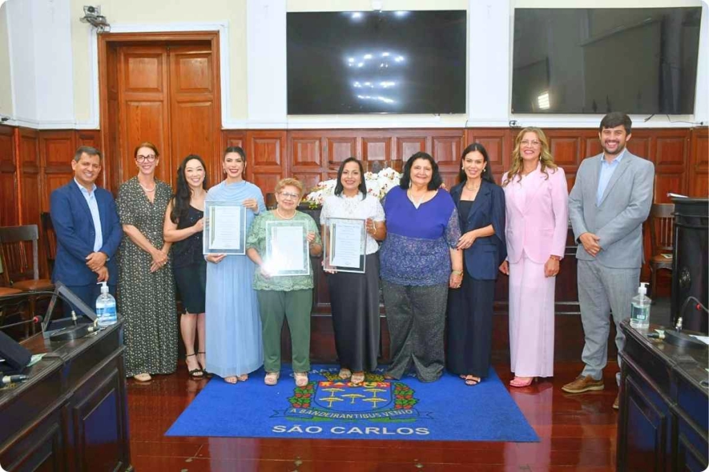 Ivone Zanquim destaca força do empreendedorismo feminino em homenagem na Câmara de São Carlos