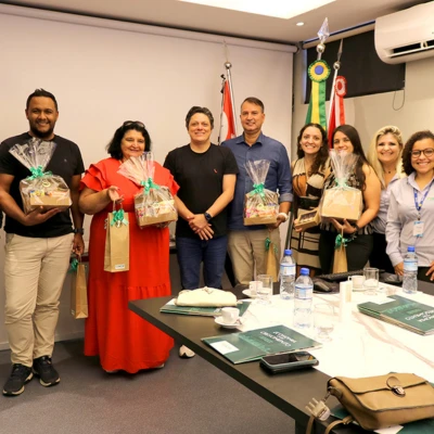 Representantes da ACISC visitam Marília para troca de experiências e boas práticas 