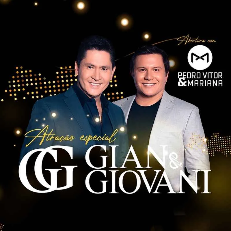 Jantar do Comerciante 2026 promete noite histórica com Gian & Giovani em São Carlos