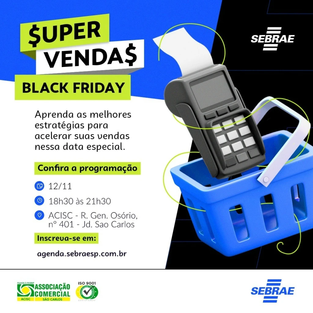 Sebrae e ACISC promovem 